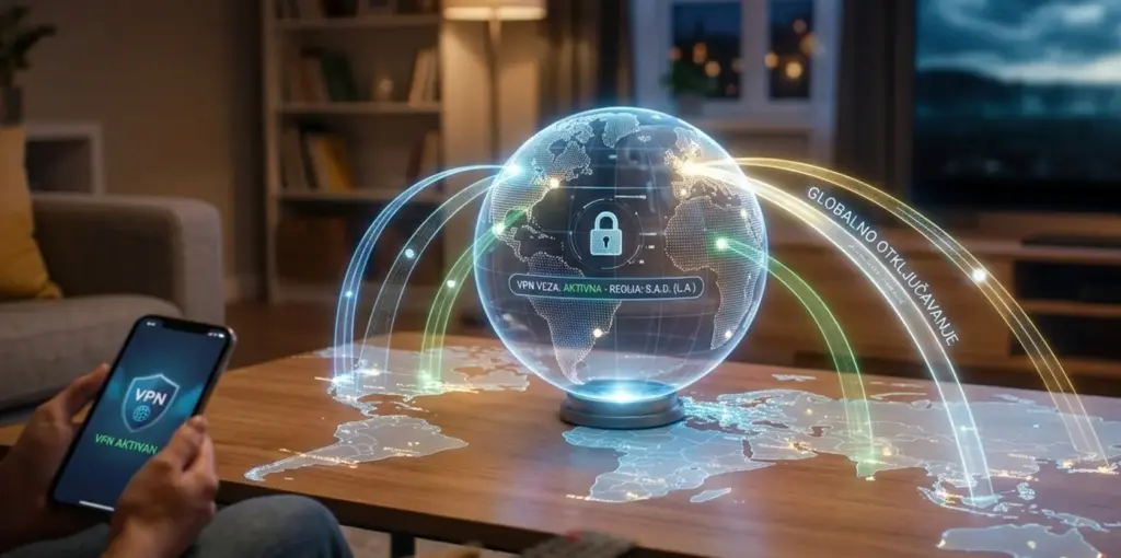 VPN za gledanje filmova veza s američkim serverom