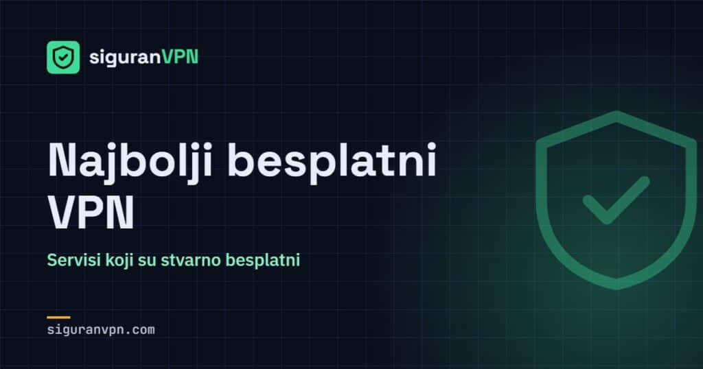 Najbolji besplatni VPN – SiguranVPN