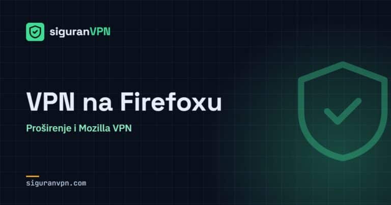 VPN na Firefoxu – SiguranVPN
