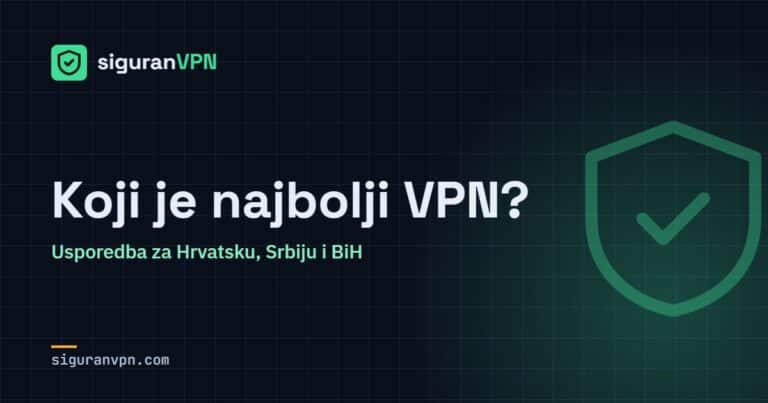 Koji je najbolji VPN? – SiguranVPN
