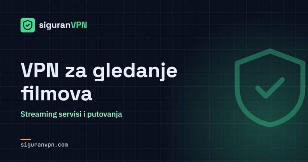 VPN za gledanje filmova – SiguranVPN