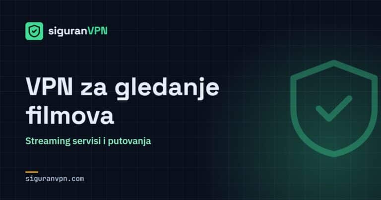 VPN za gledanje filmova – SiguranVPN